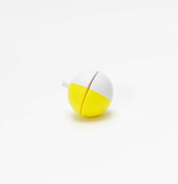 EzOn Bobber Medium(1.5”) Yellow <i>2 Per Pack</i>
